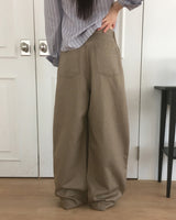 Tileen Wide Cotton Pants