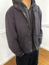 ウォッシュド ショート フィールド ジャケット