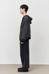 Kio Striped Zip Hoodie