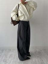 Return Pocket Overfit Bomber Jacket