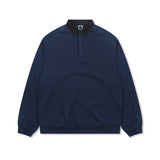GT163 Overfit Collar Long Sleeve (NAVY)