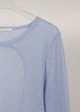BACK HOLE LINEN KNIT