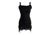 mini frill sleeveless one-piece (2color)