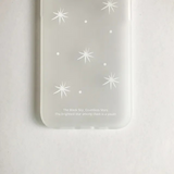 STAR YOUTH WHITE 不透明ゼリースマホケース