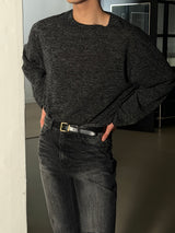 [Unisex] Cutting knit long sleeves(4color)