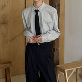 ASCLO Fade Wash Cotton Shirt (6color)