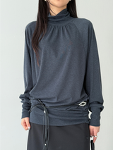 plain button skirts (2color)