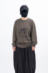 アカバランアウト長袖Tシャツ