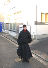 ハイネックボンバーパッディングジャンパー