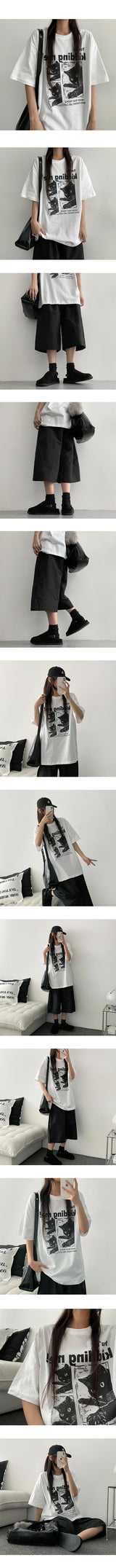 Luhin Cats Short Sleeve T-shirt
