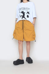 Black City Cat Short-Sleeved T-Shirt