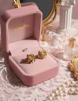 Metal Rose Piercing - Gold Color