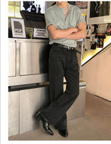 [4SEASON] Flare denim pants(4color)