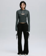 SYMBOL BOLERO HOODIE SET-UP_CH