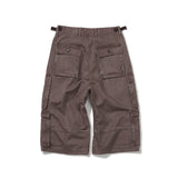 Wanderer cargo bermuda pants / Redish brown