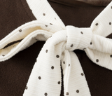 Avery Ribbon Peplum Cardigan