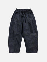 Work Herringbone Non-Fade Curved Denim (2c)