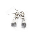 LUMP OF WATER DROP EARRING (COLORLESS)