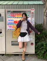 スエードバゲットバッグ (2C)