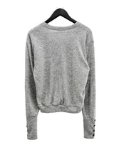 Zven Button V-Neck Knit