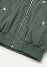 Berlin Fur Trimmed Padded Jumper