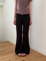 [ORIGINAL] Kanto Nylon Bootcut Cargo Pants