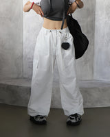 Nikki String Jogger Wide Cargo Pants