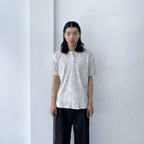 Faded Henley Short Sleeve Tee