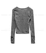 Moki Cut Henley Neck Knit