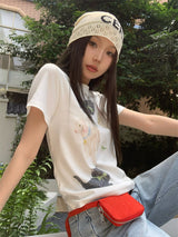 キューティアニマルショートスリーブTシャツ