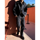 [4SEASON] Low regular denim pants(S-XL)