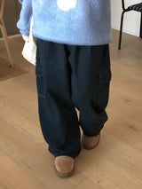 ネイヴンカーゴデニムワイドパンツ