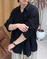 Dipel Airy Stripe Overshirt