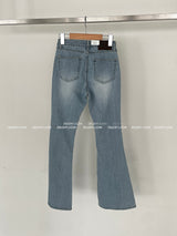 Connie Light Blue Low-rise Bootcut Jeans