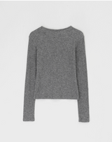 [MADE] Lucas Knit Ribbed Long Sleeve T-Shirt