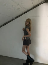 ノテッドフォールドブーツ