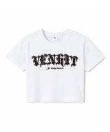 Trully Cropped Short Sleeved T-shirt
