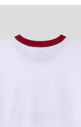 [S/S] コットンプリントリンガーハーフTシャツs(3color)