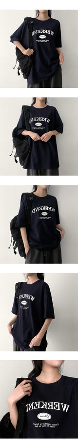 ウィークエンド ショートスリーブ Tシャツ