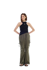 BREEZE BOOTSCUT PANTS / KHAKI
