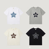 Star Love Printed Loose Short Sleeve Tee (4 colors)