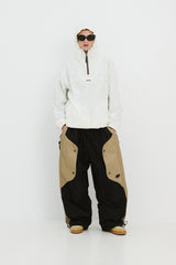 BSR HOODED ANORAK JACKET CREAM