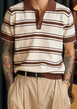 Striped Ribbed Knit 3COLOR