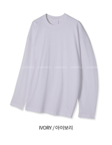  Logane USA Supima cotton overfit long sleeve tee