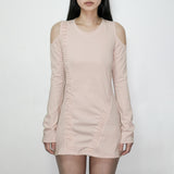 [MADE] Line Shirring Dress 003