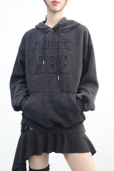(Unisex) ファンクルピグメントエンボフード