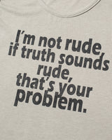 RUDE ノースリーブ (GREY)