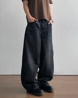 Oson Black Denim Pants