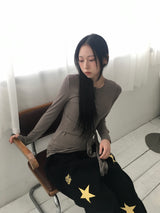 Glam Layering Tie Long Sleeve (4c)