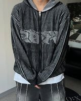 SH Rup Knit Hood Zip-up (2C)